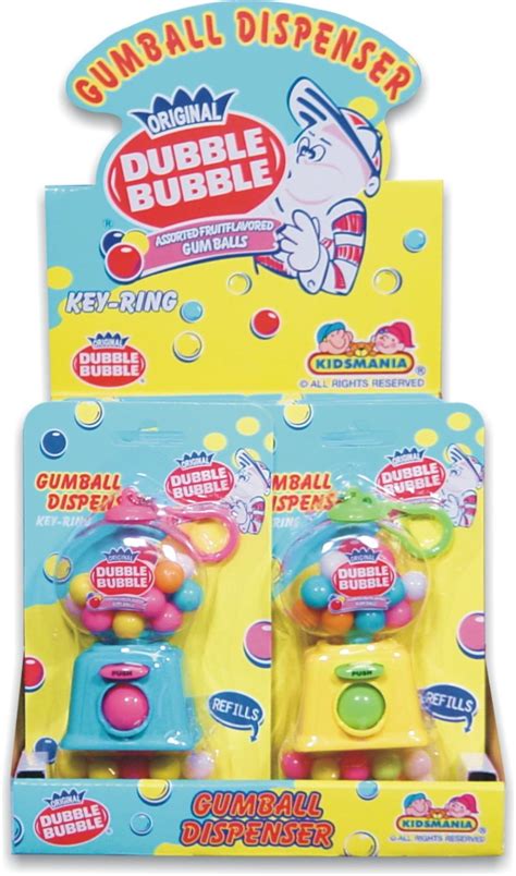 Dubble Bubble Gumball Dispenser 12ct Nimbus Imports
