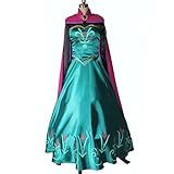 Amazon Com Disney Store Frozen Princess Anna Deluxe Coronation Costume Size Large Clothing