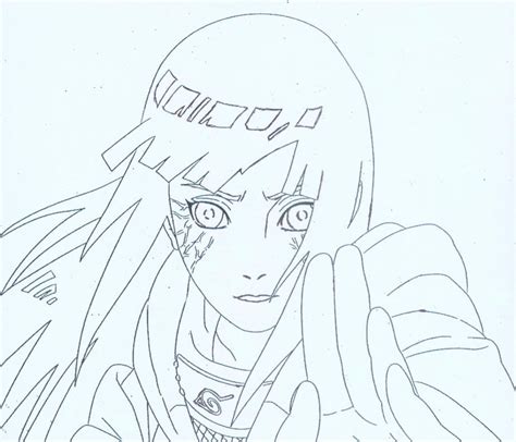 Hinata Coloring Page By Leelee242 On Deviantart