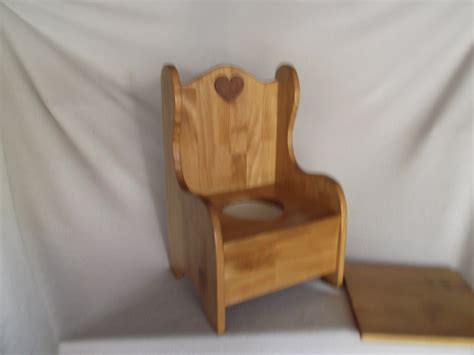Wooden Potty Chair By Wonderwoodshop On Etsy