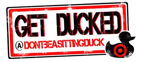 Getducked3sticker2020 Dont Be A Sitting Duck