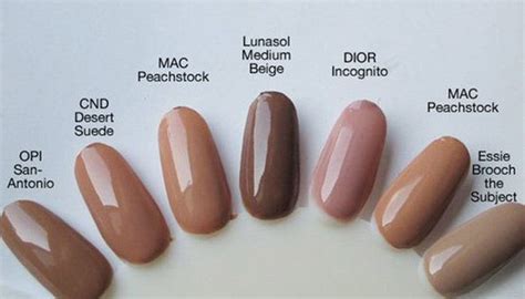 Best Nude Nail Polish Color For You Skin Tone And How To Choose Dark