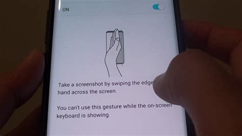 Samsung Galaxy S9 S9 How To Enable Disable Palm Swipe To Capture