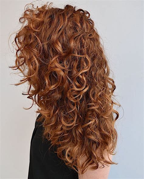 Long Curly Hair Wavy Hair Dyed Hair Red Hair Freckles Honey Brown