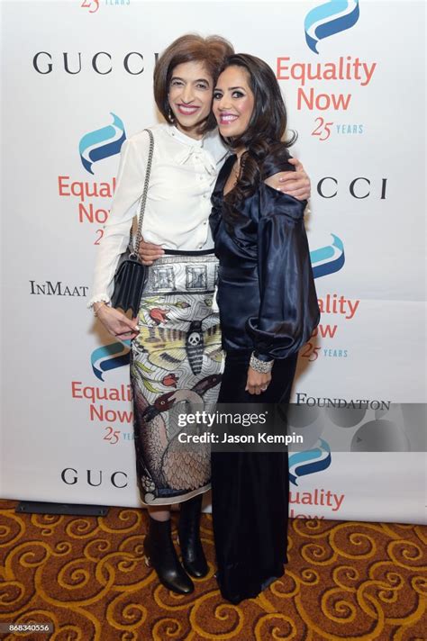 Global Executive Director Of Equality Now Yasmeen Hassan And Actress