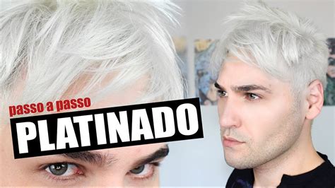 Tutorial Cabelo Platinado Em Casa Como Platinar Em Casa Nevou Youtube