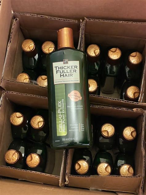 Thicker Fuller Hair Revitalizing Shampoo 12 Oz Bottle In Stock Ready