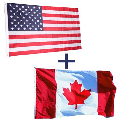 A shaquell moore le bastaron 20 segundos para definir el partido. 2 Bandeiras Estados Unidos + Canadá 150x90cm no Elo7 ...