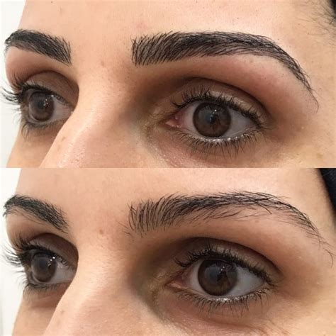 Eyebrow Feathering Gallery Eyebrow Feathering Before And Afters