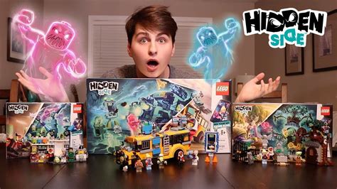 Lego Hidden Side Sets Time Lapse Build And Review Youtube
