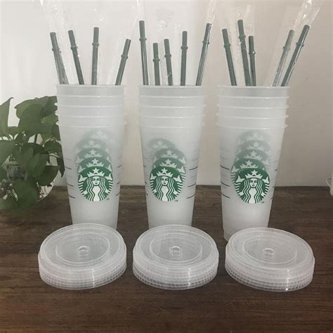 Starbucks 24oz Reusable Cold Cup Blank Starbucks Cups Etsy