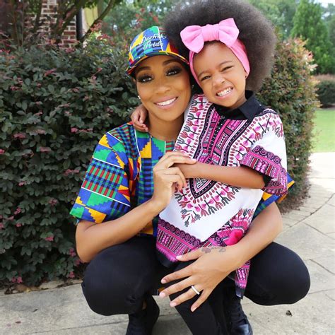 Ankara Photo Of The Day Monica Brown And Daughter Laiyah Shannon Brown