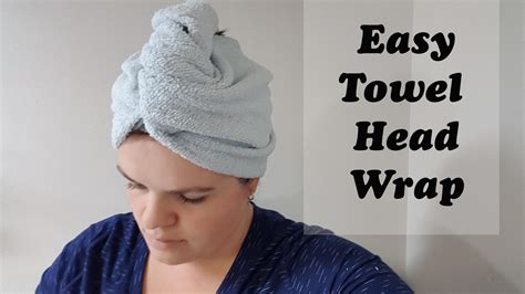 Easy Towel Head Wrap Charmed By Ashley