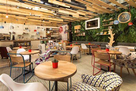 9 34 Bookstore CafÉ Diseño Interior On Behance Cafe Decor Cafe