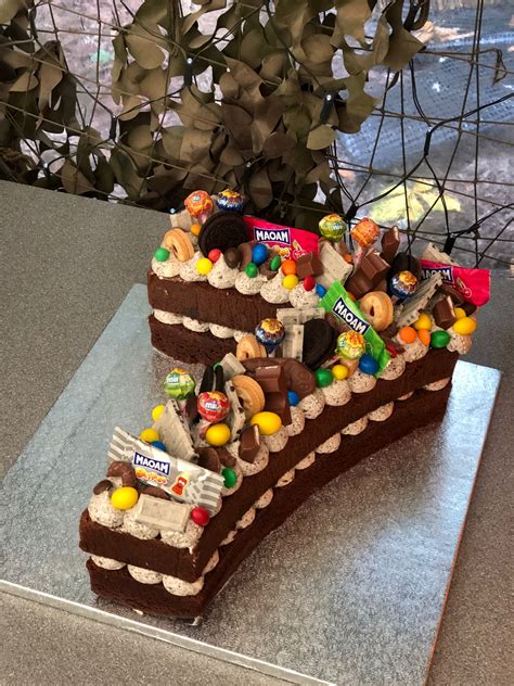 Number Cake 7th Birthday