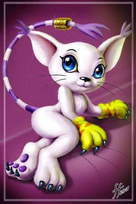 Rule 34 14 Bis 1girls 2007 Blue Eyes Claws Color Digimon Female Furry