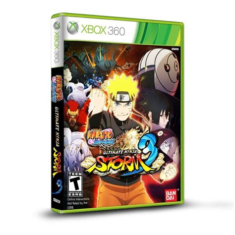 Naruto Shippuden Ultimate Ninja Storm 3 Original Xbox 360