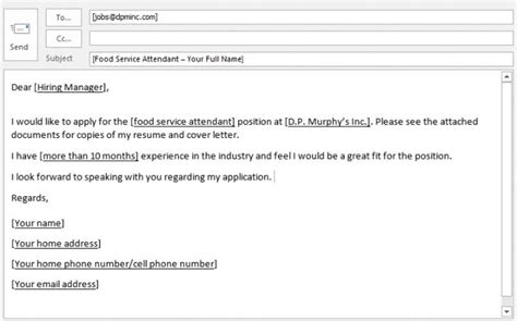 A desktop screen will show around 60 characters of. Email To Apply For A Job | Job application email sample ...