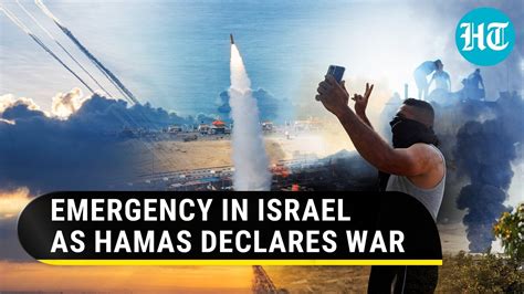 Hamas Declares War On Israel Rocket Barrage From Gaza Idf Tanks Set
