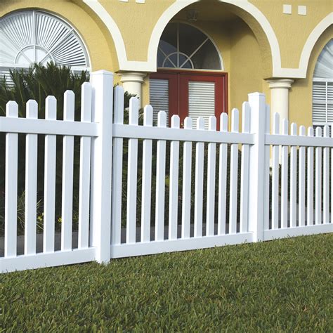 Some fencing contractors include basic caps in. Vinyl Fence - Freedom