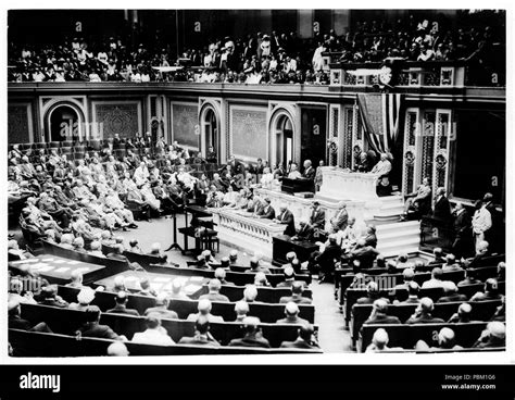 Congress In Session In Us Capitol 1890 1920 Stock Photo Alamy