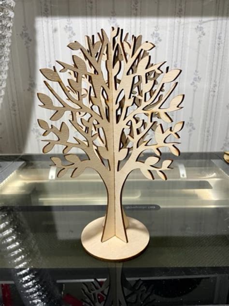 D Tree Laser Cut SVG File Not A Finished Product Etsy
