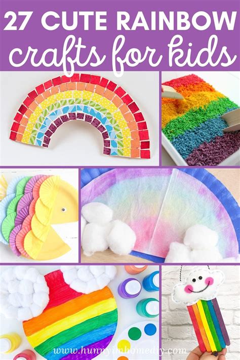 20 Fun Rainbow Crafts For Kids To Make This Spring