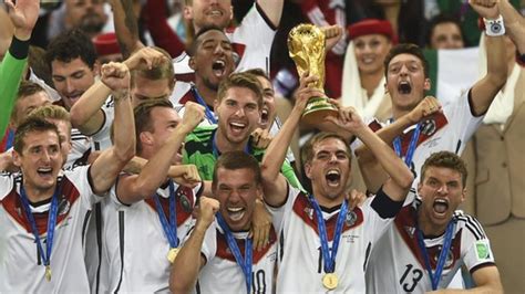 World Cup 2014 Germany Are Crowned Champions In Brazil Bbc Sport