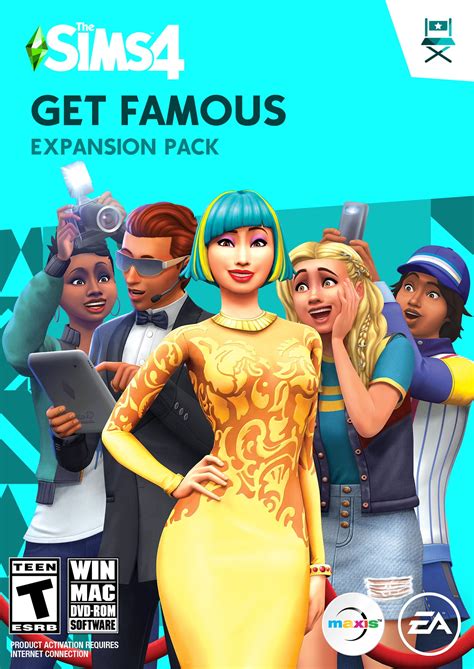 The Sims 4 Get Famous Expansion Pack Electronic Arts Pc