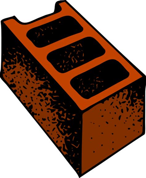 Red Building Brick Clip Art at Clker.com - vector clip art online