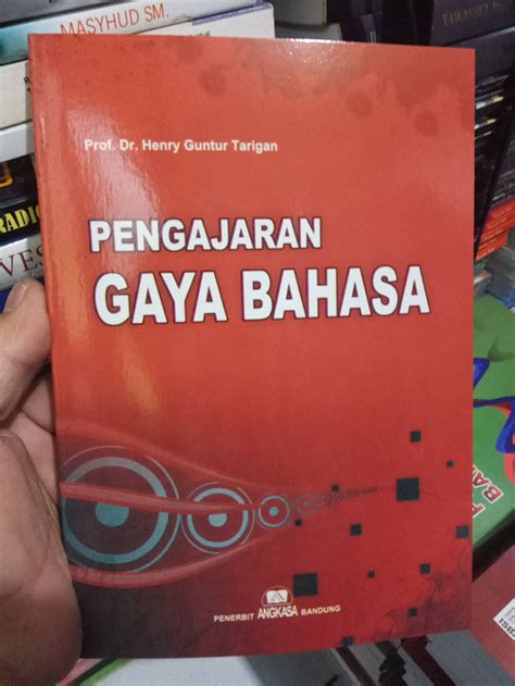 Buku Pengajaran Gaya Bahasa Henry Guntur Tarigan Lazada Indonesia