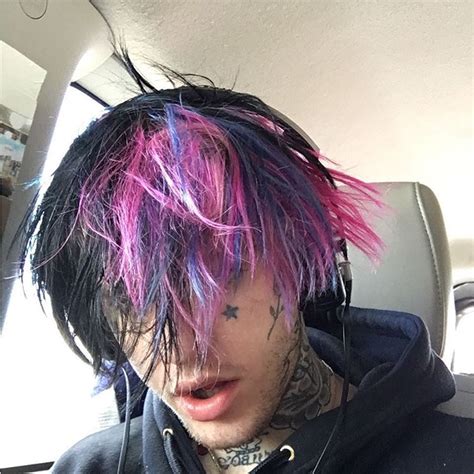 Instagram Post By Lilpeep • Apr 26 2017 At 624pm Utc Purple Hair
