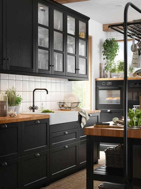 Cocina en negro LERHYTTAN: una guía - IKEA
