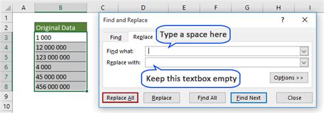 It happens sometimes that you get trailing and. Easily remove leading, trailing, extra or all spaces in cells