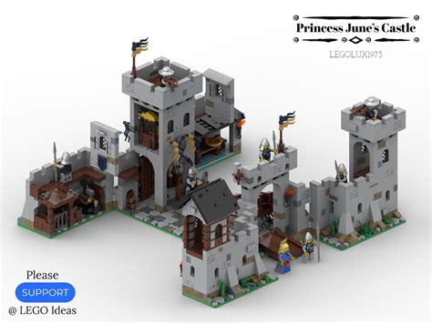 Princess Junes Castle My Lego Ideas Project 09 Hello De Flickr