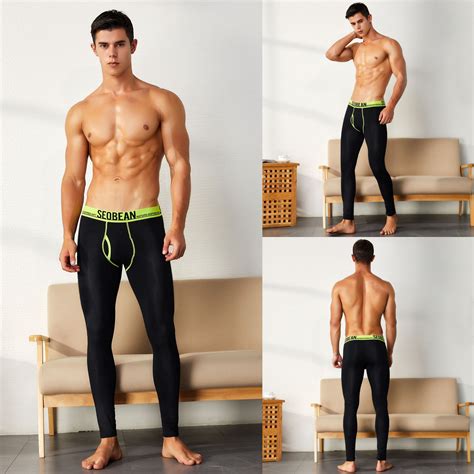 Hot Seobean New Men S Cotton Comfy Thermal Underwear Bottom Long Johns