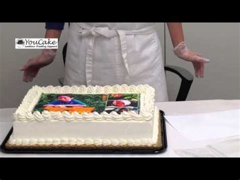 Put rockets on they said. How to apply an edible cake topper & create the ultimate ...
