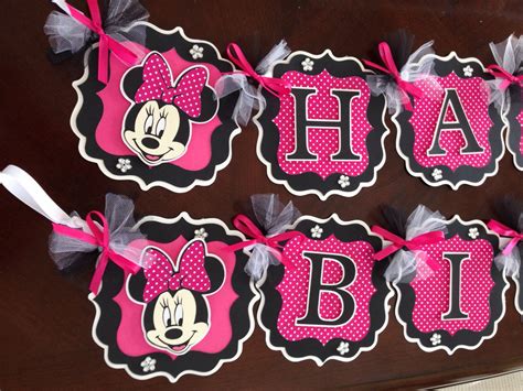 Best party decoration finds in hong kong! Minnie Mouse Party Decorations Hot Pink/Black Minnie Mouse