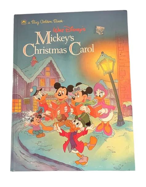 Walt Disneys Mickeys Christmas Carol A Big Golden Book 1120 Picclick