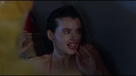 Geena Davis Sexy Lingerie And Swimsuit In Earthgirls Are Easy