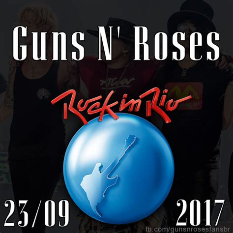 Guns N Roses é Confirmado No Rock In Rio 2017