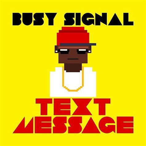 Release Busy Signal Text Message