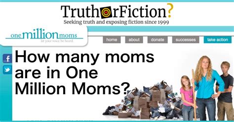 How Many Moms Are In ‘one Million Moms Truth Or Fiction