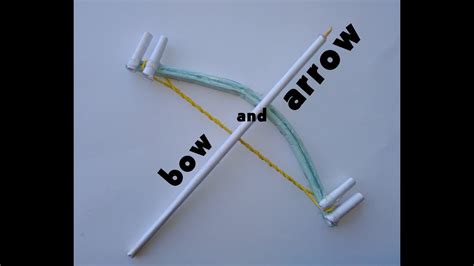 How To Make A Bow And Arrow Easy Out Of Paper