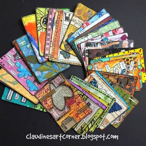 Claudines Art Corner The Altered Playing Card Challenge The Entire