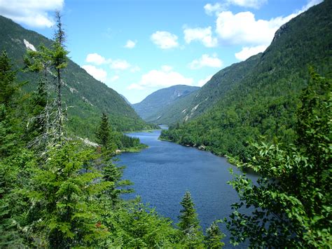 Filemalbaie River In Hautes Gorges De La Rivière Malbaie National Park