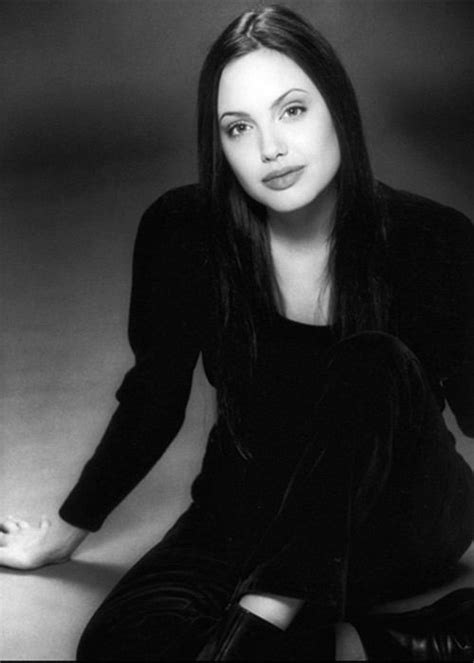 Angelina Jolie 18 Years Old 1993 Photo By Alan Weissman