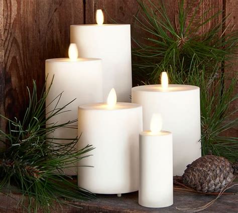I previously saw their beaded birch pillar the large pillar candles on sale were $23 so i decided to make my own painted birch tree candles for free. Premium Flickering Flameless Outdoor Candle - Ivory ...