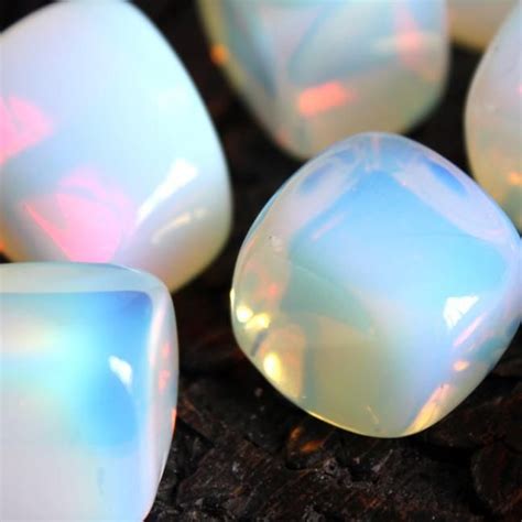 Opalite Tumbled Stone Opalite Crystal Crystals And Gemstones Crystals
