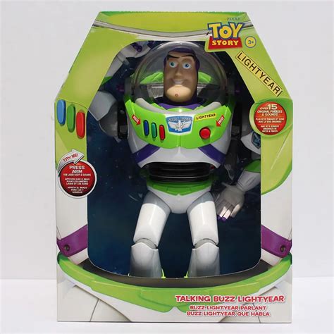 Toy Story 3 Buzz Lightyear Toy Talking Buzz Lightyear Action Figure Pvc Collectible Model Doll
